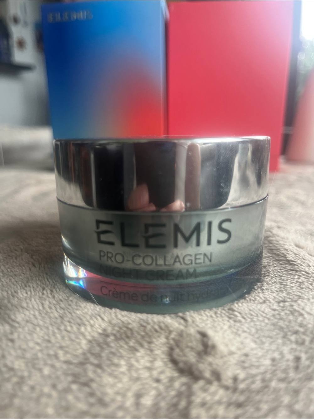 ELEMIS Pro-Collagen Night Cream - Silver and Blue Jar